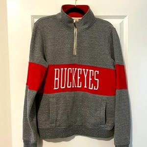 Homage Buckeye 1/4 zip fleece size XL